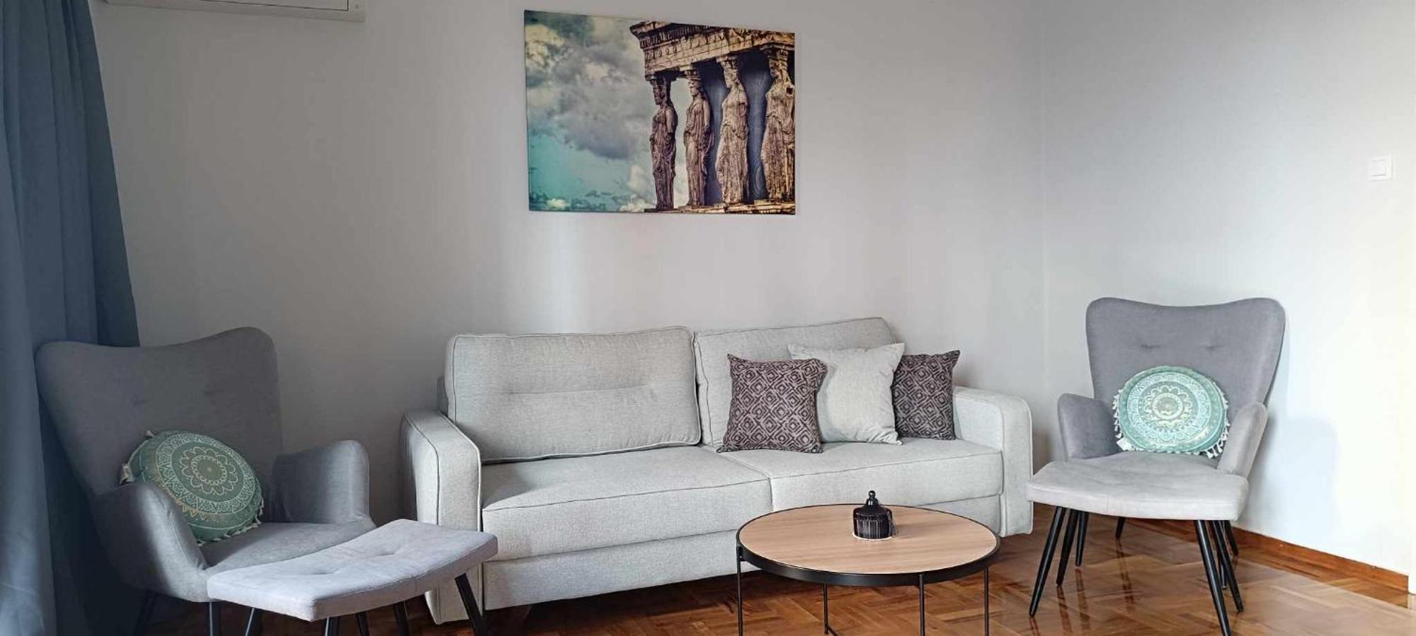 Caryatids Luxury Apartment Athene Buitenkant foto