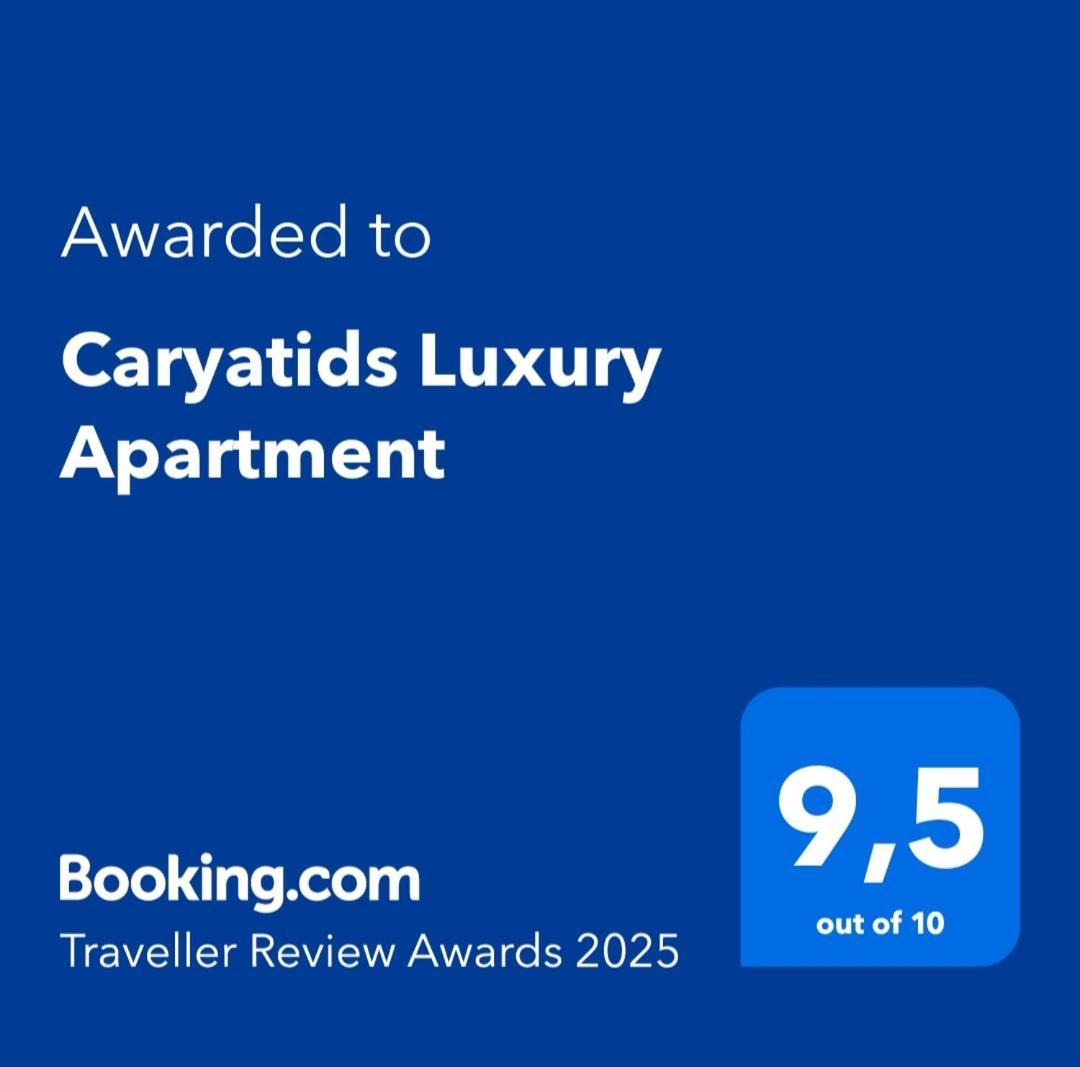 Caryatids Luxury Apartment Athene Buitenkant foto